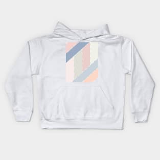 Geometric pastel Kids Hoodie